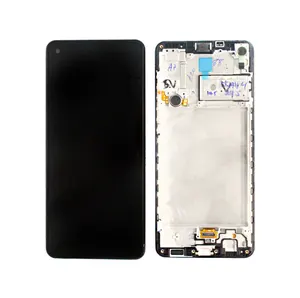 Samsung SM-A217F Galaxy A21s LCD Display + Touchscreen + Frame - GH82-22988A/GH82-23089A/GH82-24641A/GH82-23137A/GH82-24642A - Black