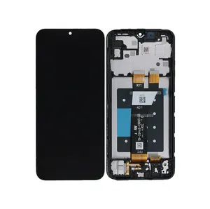Samsung SM-A146P Galaxy A14 5G LCD Display + Touchscreen + Frame - GH81-23640A/GH81-23315A/GH82-30658A - Black
