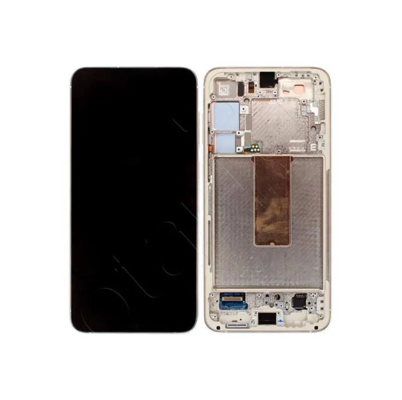 Samsung SM-S916B Galaxy S23 Plus LCD Display + Touchscreen + Frame – GH82-30477B/GH82-30476B – Cream