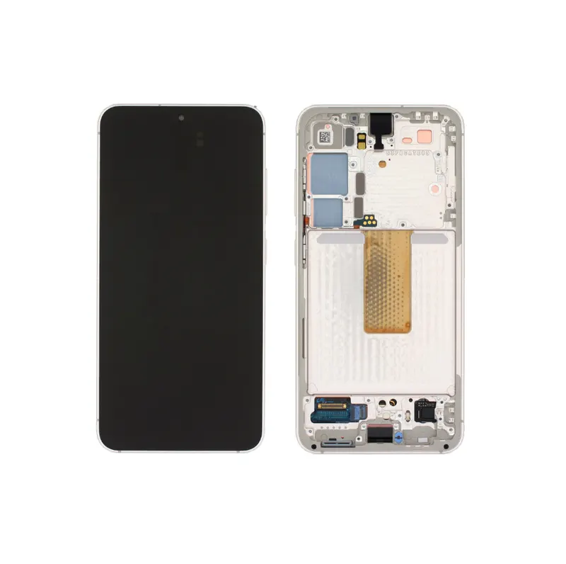 Samsung SM-S911B Galaxy S23 LCD Display + Touchscreen + Frame – GH82-30481B/GH82-30480B – Cream