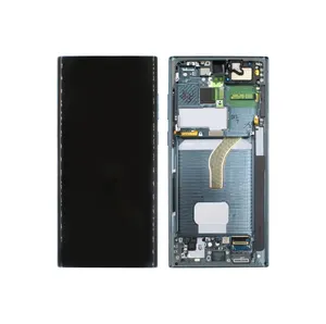 Samsung SM-S908B Galaxy S22 Ultra Ecran LCD + Ecran tactile + Cadre - GH82-27488D/GH82-27489D - Vert
