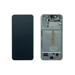 Samsung SM-S906B Galaxy S22 Plus Ecran LCD + Ecran tactile + Cadre - GH82-27500B/GH82-27501B - Blanc