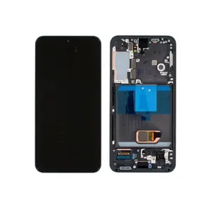 Samsung SM-S901B Galaxy S22 Écran LCD + écran tactile + cadre - GH82-27520A/GH82-27521A - Noir