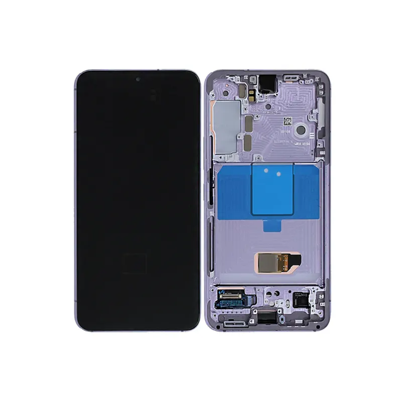 Samsung SM-S901B Galaxy S22 Ecran LCD + Touchscreen + Frame - GH82-27520G/GH82-27521G - Violet