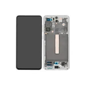 Samsung SM-G990B Galaxy S21 Fan Edition Ecran LCD + Ecran tactile + Cadre - GH82-26414B/GH82-26420B/GH82-26590B - Blanc