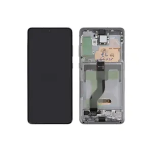 Samsung G985F Galaxy S20 Plus/G986F Galaxy S20 Plus 5G LCD Display + Touchscreen + Frame GH82-22134E/GH82-22145E Cosmic Grey
