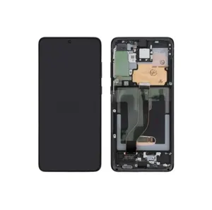 Samsung G985F Galaxy S20 Plus/G986F Galaxy S20 Plus 5G LCD Display + Touchscreen + Frame GH82-22145A/GH82-22134A Cosmic Black