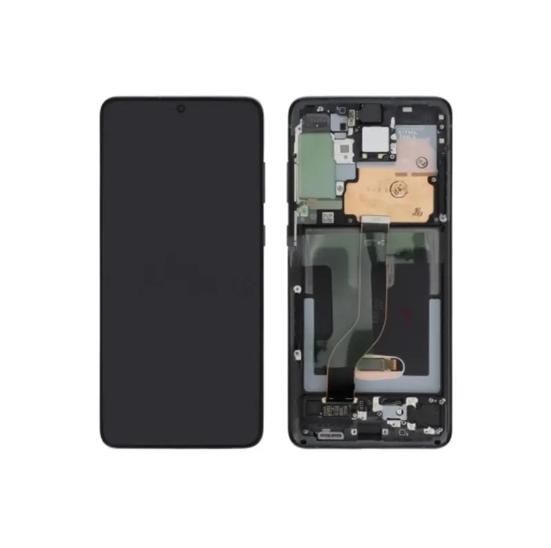 Samsung G985F Galaxy S20 Plus/G986F Galaxy S20 Plus 5G LCD Display + Touchscreen + Frame GH82-22145A/GH82-22134A Cosmic Black