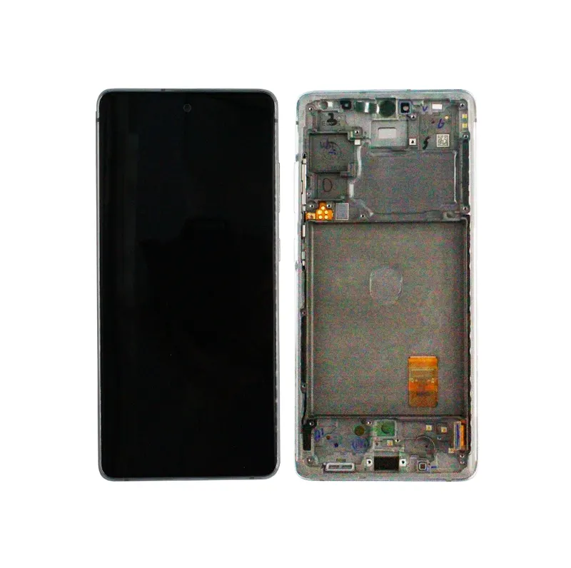 Samsung SM-G780F Galaxy S20 Fan Edition 4G/SM-G781B Galaxy S20 Fan Edition 5G LCD Display + Touchscreen + Frame GH82-24220B/GH82-24219B/GH82-24214B/GH82-24215B White