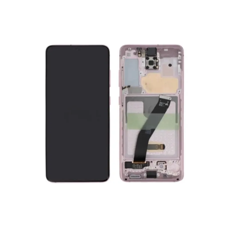 Samsung G980F Galaxy S20/G981F Galaxy S20 5G LCD Display + Touchscreen + Frame GH82-22123C/GH82-22131C Cloud Pink