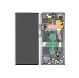 Samsung G770F Galaxy S10 Lite Écran LCD + écran tactile + cadre - GH82-21992A/GH82-21672A - Noir