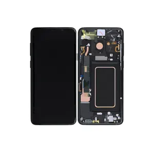 Samsung G960F Galaxy S9 Écran LCD + écran tactile + cadre - GH97-21696C/GH97-21697C - Gris titane