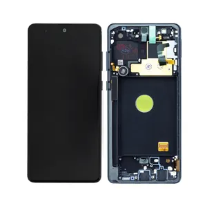 Samsung N770F Galaxy Note 10 Lite LCD Display + Touchscreen + Frame - GH82-22055A/GH82-22192A - Black