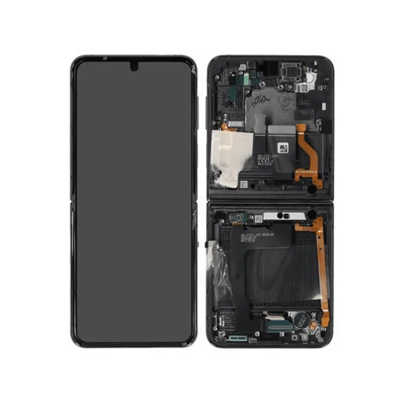 Samsung SM-F721B Galaxy Z Flip 4 LCD Display + Touchscreen + Frame - GH82-29440A/GH82-29441A/GH82-30238A/GH82-30239A - Black