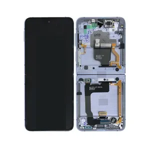 Samsung SM-F721B Galaxy Z Flip 4 LCD Display + Touchscreen + Frame - GH82-29440D/GH82-29441D/GH82-30238D/GH82-30239D - Blue