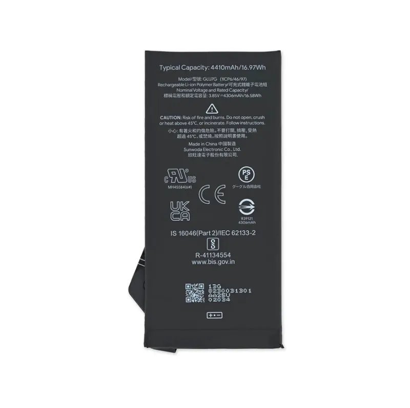 Batterie Google Pixel 6 (GB7N6, G9S9B16) - G730-05942-01 - GMSB - 4614mAh