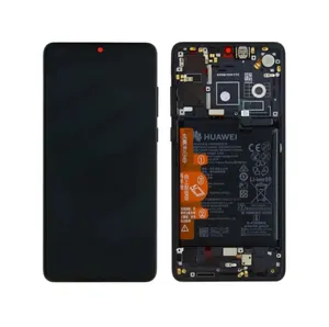 Huawei P30 (ELE-L29) Écran LCD + Tactile + Châssis – 02352NLL / 02354HLT – Avec Batterie et Pièces – Noir