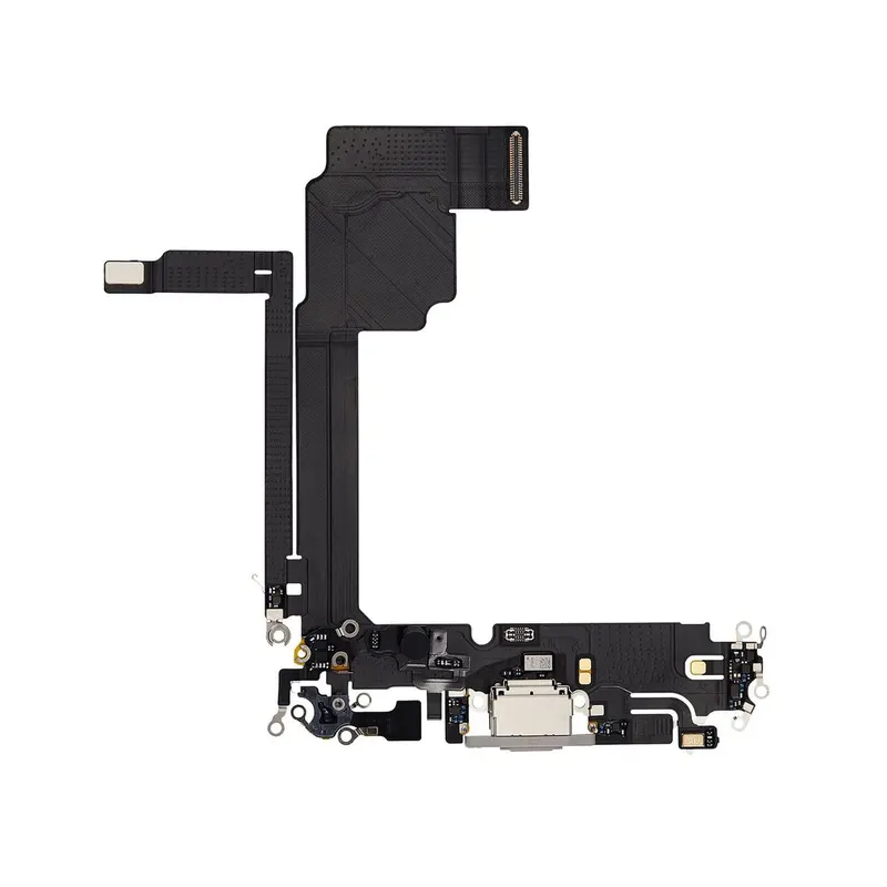 Apple iPhone 15 Pro Max Charging Port Flex Cable – White Titanium