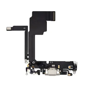 Apple iPhone 15 Pro Charging Port Flex Cable – White Titanium