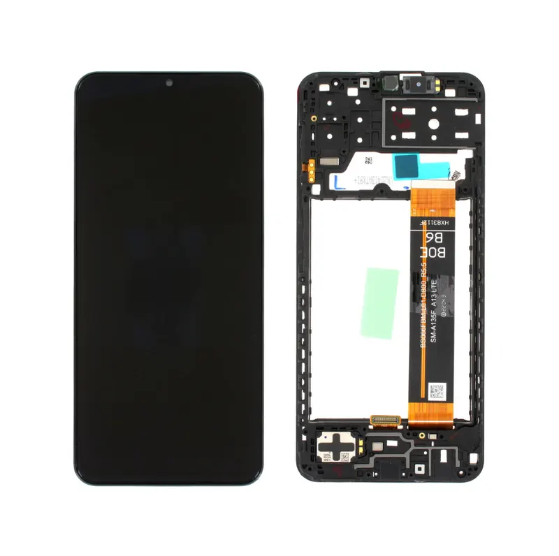Samsung SM-A135F Galaxy A13 4G LCD Display + Touchscreen + Frame - GH82-28508A/GH82-28653A - Black