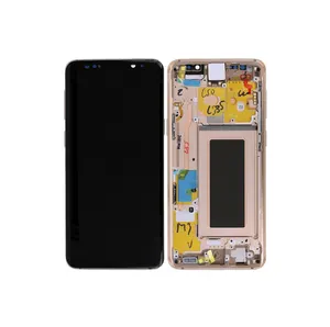 Samsung G960F Galaxy S9 Écran LCD + écran tactile + cadre - GH97-21696E/GH97-21697E - Or