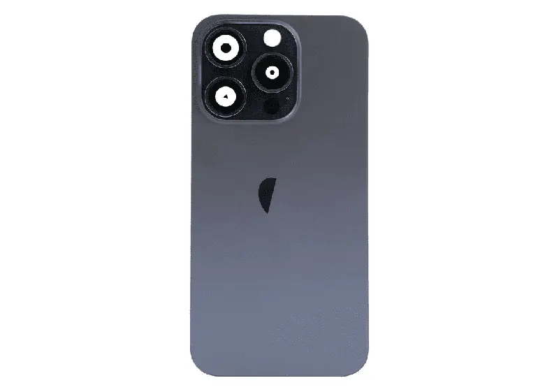Apple iPhone 15 Pro Backcover Glass + MagSafe Magnet – Blue Titanium