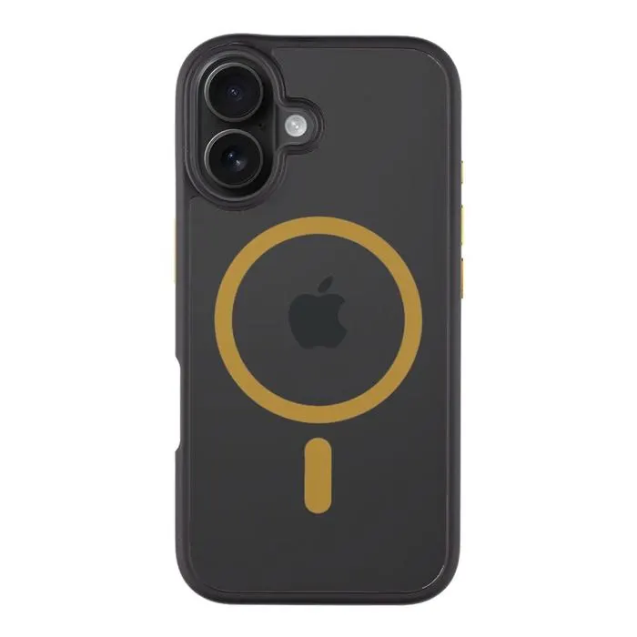 Housse Tactique iPhone 16 Pro Max Magforce Hyperstealth 2.0 - Noir/Jaune