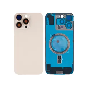 Apple iPhone 16 Pro Backcover Glass + Camera Frame + Iron Plate + NFC Magnet – Gold