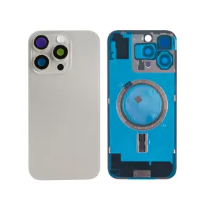 Apple iPhone 16 Pro Backcover Glass + Camera Frame + Iron Plate + NFC Magnet – Natural