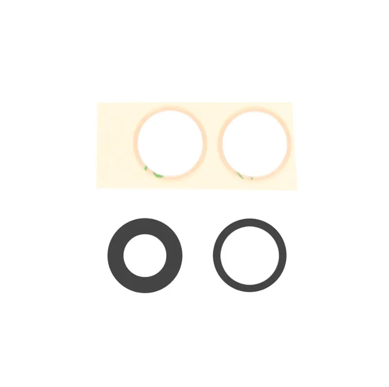 iPhone 16/iPhone 16 Plus Camera Lens - 2pcs one set - Black