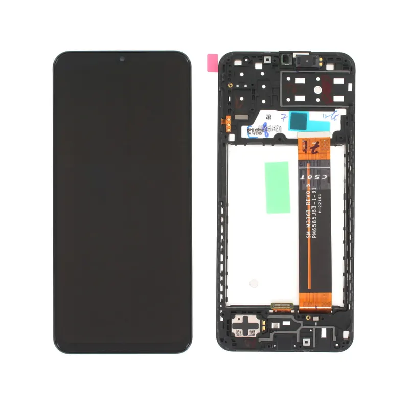 Samsung SM-A137F Galaxy A13 LCD Display + Touchscreen + Frame - GH82-29227A/GH82-29228A - Black