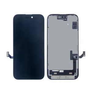 iPhone 15 LCD Display + Touchscreen - Pulled - Black