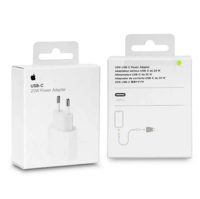Apple 20W USB-C Power Adapter - MHJE3ZMA - Retail Packing