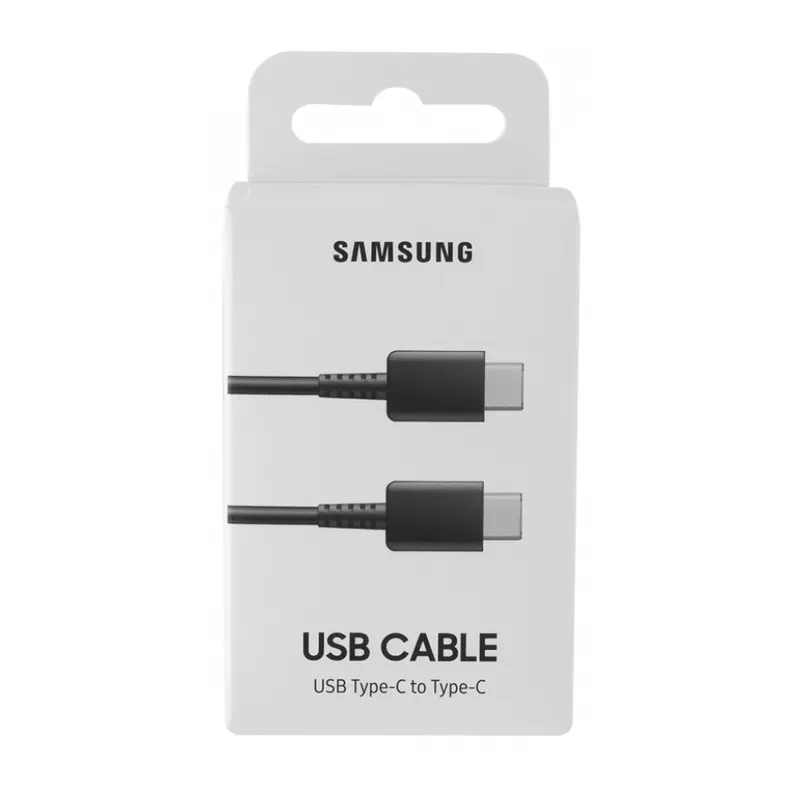 Samsung Type-C To Type-C USB Cable - 3A - 1.8m - EP-DX310JBEGEU - Black