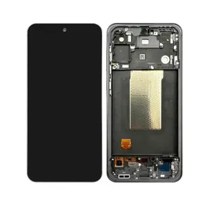 Samsung Galaxy A56 (SM-A566B) LCD Display + Touchscreen + Frame – Black – GH82-36829A (Self-Assembled)