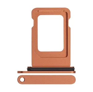 Tiroir carte SIM iPhone 17 Pro – Simple SIM – Orange cosmique