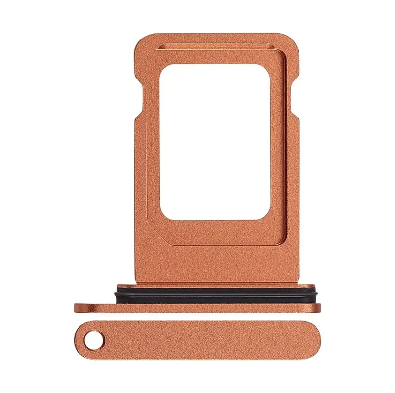 Tiroir carte SIM iPhone 17 Pro – Simple SIM – Orange cosmique
