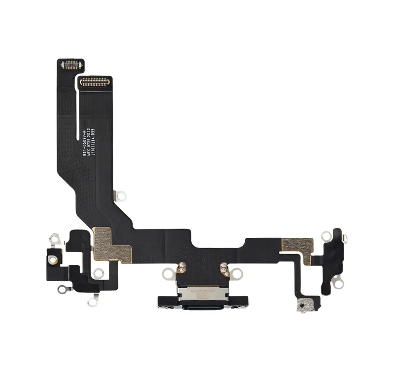 Apple iPhone 16e / iPhone 17e Charging Port Flex Cable – Black