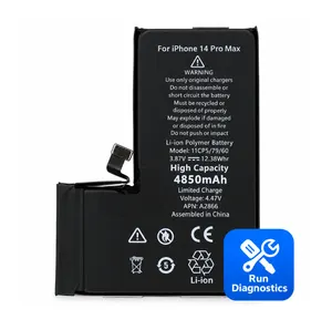 Apple iPhone 14 Pro Max – Diagnostic Battery – High Capacity 4850 mAh – Used Status